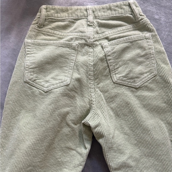 PacSun Light Green Corduroy Pants 90s boyfriend style - Picture 8 of 9